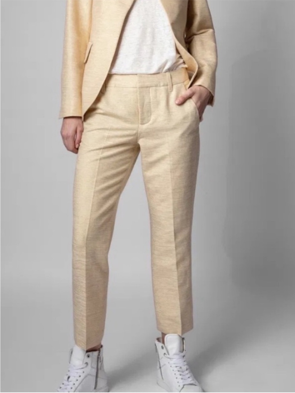 Zadig & Voltaire Linen Pants Size 40
